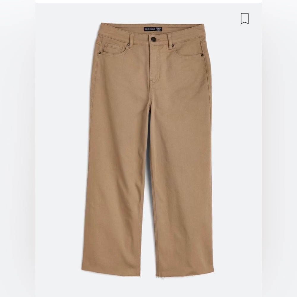 Stitch Fix one5one Hannah High Rise Crop Wide Leg Pant